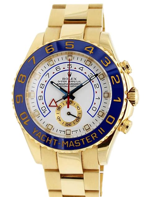 rolex yacht master ii yellow gold price